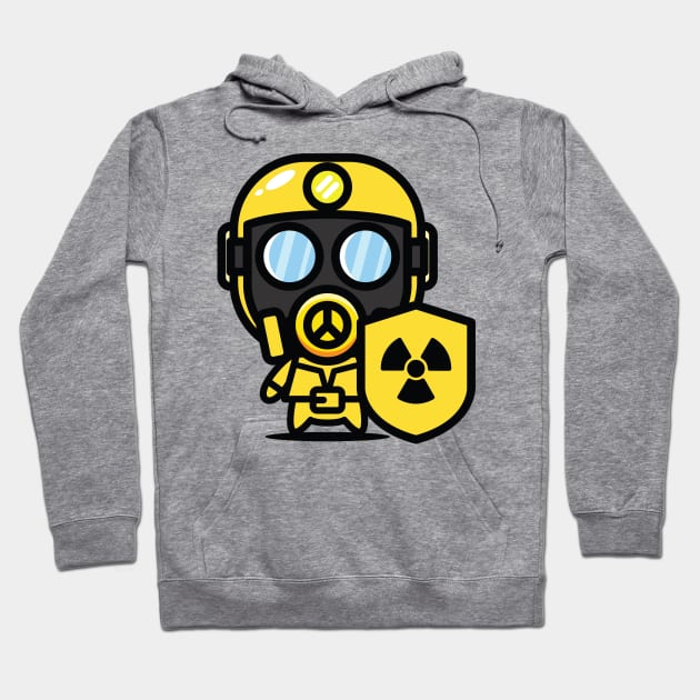 Nuclear researcher character Hoodie by verry studio